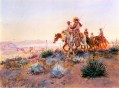 Mexican Buffalo Hunters Cowboy Indianer Westlichen Amerikanischen Charles Marion Russell